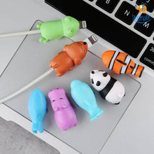 Load image into Gallery viewer, Animal Bites iPhone Cable Protector