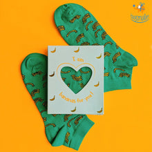 Load image into Gallery viewer, Going Bananas Socks