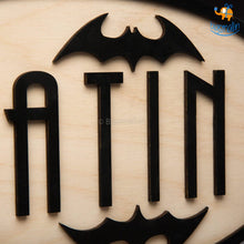 Load image into Gallery viewer, Personalized Batman Themed Nameplate | COD not available