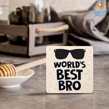 Load image into Gallery viewer, Best Brother Wooden Coasters