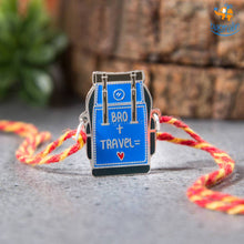 Load image into Gallery viewer, Traveler Bro Rakhi Gift Set - 4 pc