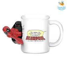 Load image into Gallery viewer, 3D Deadpool Popping Mug