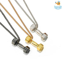 Load image into Gallery viewer, Dumbbell Pendant