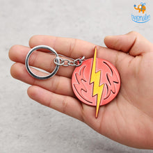 Load image into Gallery viewer, Flash Logo Metallic Keychain