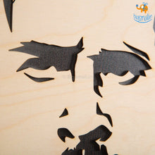 Load image into Gallery viewer, Footballer Engraved Wooden Frame (19 x 13 inches)