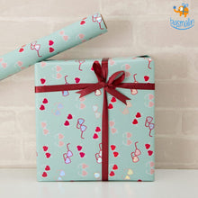 Load image into Gallery viewer, Hearty Sunglasses Gift Wrapping Paper Roll
