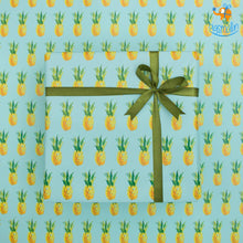 Load image into Gallery viewer, Pineapple Gift Wrapping Paper Roll