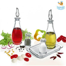 Load image into Gallery viewer, Oil & Vinegar Glass Dispenser Set