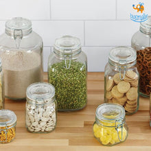 Load image into Gallery viewer, Glass Storage Jar