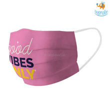 Load image into Gallery viewer, Good Vibes Cotton Mask With Filter