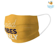 Load image into Gallery viewer, Good Vibes Cotton Mask With Filter