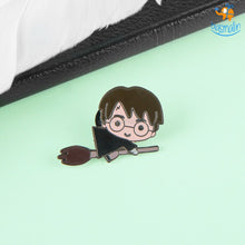 Load image into Gallery viewer, Harry Potter Character Metallic Pins - Set of 3