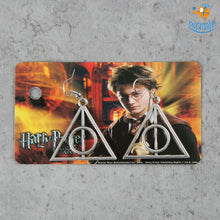 Load image into Gallery viewer, Official Harry Potter Deathly Hallow Earrings