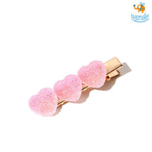 Load image into Gallery viewer, Ombre Heart Hair Clips