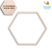 Load image into Gallery viewer, Personalized Wooden Hexagon Coasters | COD Not available