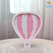 Load image into Gallery viewer, Wooden LED Hot Air Balloon Lamp