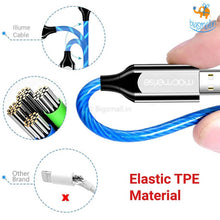 Load image into Gallery viewer, Illume 3 in 1 LED Charging Cable