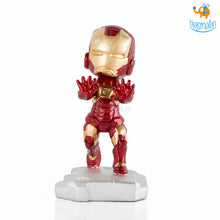 Load image into Gallery viewer, Iron Man Bobblehead Mobile Stand (Hand-Painted)