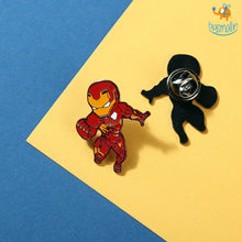 Load image into Gallery viewer, Iron Man Metallic Lapel Pin