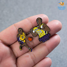 Load image into Gallery viewer, Kobe Bryant Lapel Pins - Set of 2