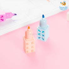 Load image into Gallery viewer, Lego Blocks Highlighter Set - 6 pc