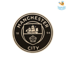 Load image into Gallery viewer, Manchester City Engraved Wooden Crest