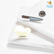 Load image into Gallery viewer, Chef Lapel Pin - Set of 2