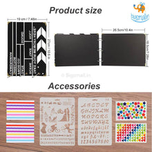 Load image into Gallery viewer, Memories Clapboard Photo Journal