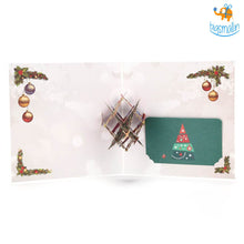 Load image into Gallery viewer, Merry Christmas 3D POP Card