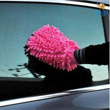 Load image into Gallery viewer, Microfiber Wash Mitt Gloves - Set of 2