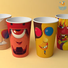 Load image into Gallery viewer, Eco-Friendly Quirky Party Cups - Set Of 12