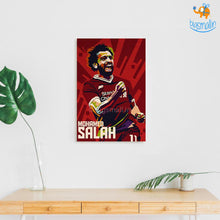 Load image into Gallery viewer, Footballer Printed Wooden Poster