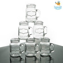 Load image into Gallery viewer, Mug Shot Glasses - Set of 6