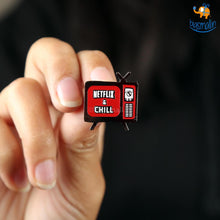 Load image into Gallery viewer, Netflix & Chill Combo - Socks and Pin