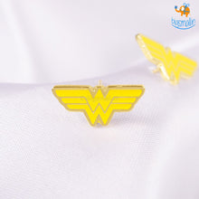 Load image into Gallery viewer, Official Wonder Woman Gold Plated Earrings