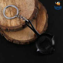 Load image into Gallery viewer, PUBG Pan Metallic Keychain and Bottle-Opener