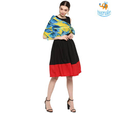 Load image into Gallery viewer, Azure Blue Tulip Modal Scarf