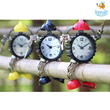 Load image into Gallery viewer, Robot Desk Alarm Clock