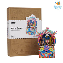 Load image into Gallery viewer, DIY Music Box Wooden Puzzle - Amusement Park