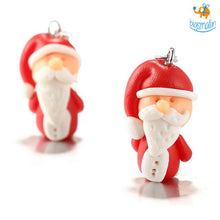 Load image into Gallery viewer, Santa Earrings