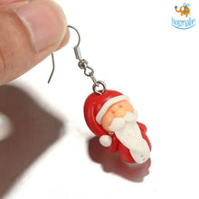 Load image into Gallery viewer, Santa Earrings