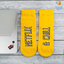Load image into Gallery viewer, Netflix & Chill Combo - Socks and Pin