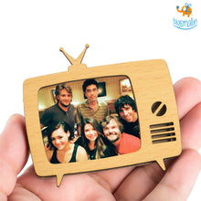 Load image into Gallery viewer, Retro TV Wooden Magnetic Photo Frame