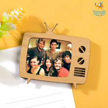 Load image into Gallery viewer, Retro TV Wooden Magnetic Photo Frame