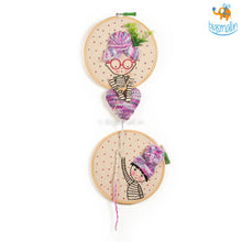 Load image into Gallery viewer, Take My Heart Embroidery Hoop Wall Art