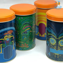 Load image into Gallery viewer, Quirky Tin Storage Boxes - Set of 3