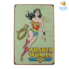 Load image into Gallery viewer, Wonder Woman Metal Hanging Board