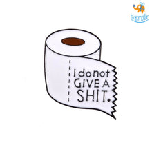 Load image into Gallery viewer, Toilet Paper Metallic Lapel Pins