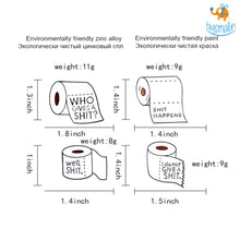 Load image into Gallery viewer, Toilet Paper Metallic Lapel Pins