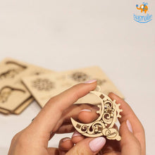 Load image into Gallery viewer, U-Fidgets Gearsmas Puzzle - Set of 4